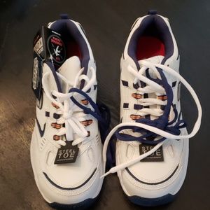 Skechers Work Steel Toe Tennis Shoes